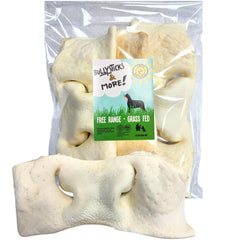 BULLYSTICKS Y MORE hocicos ahumados de carne cheek de 8-10 pulgadas para perros
