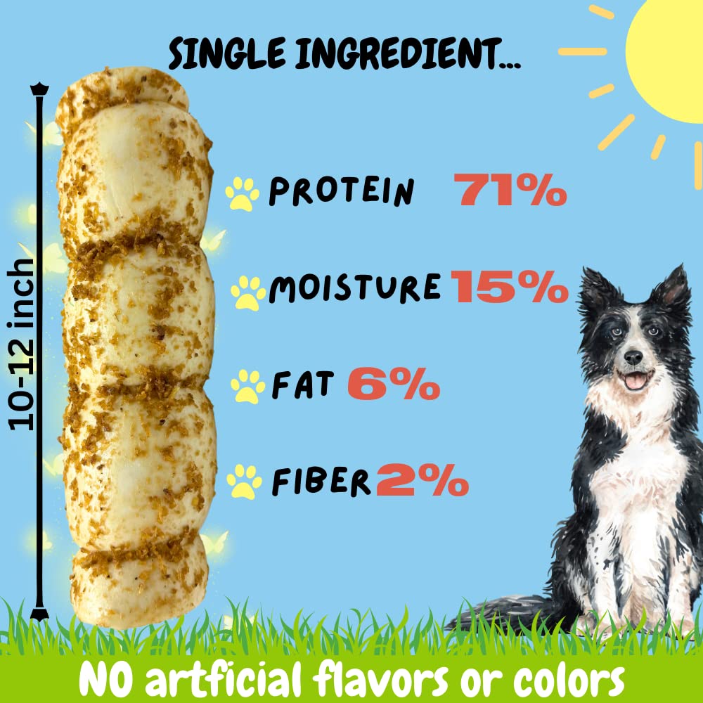 BULLYSTICKS Y MÁS alto contenido proteico para perros activos.