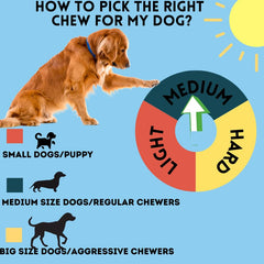 BULLYSTICKS & MORE snack de proteína alta para perros, aporte de energía