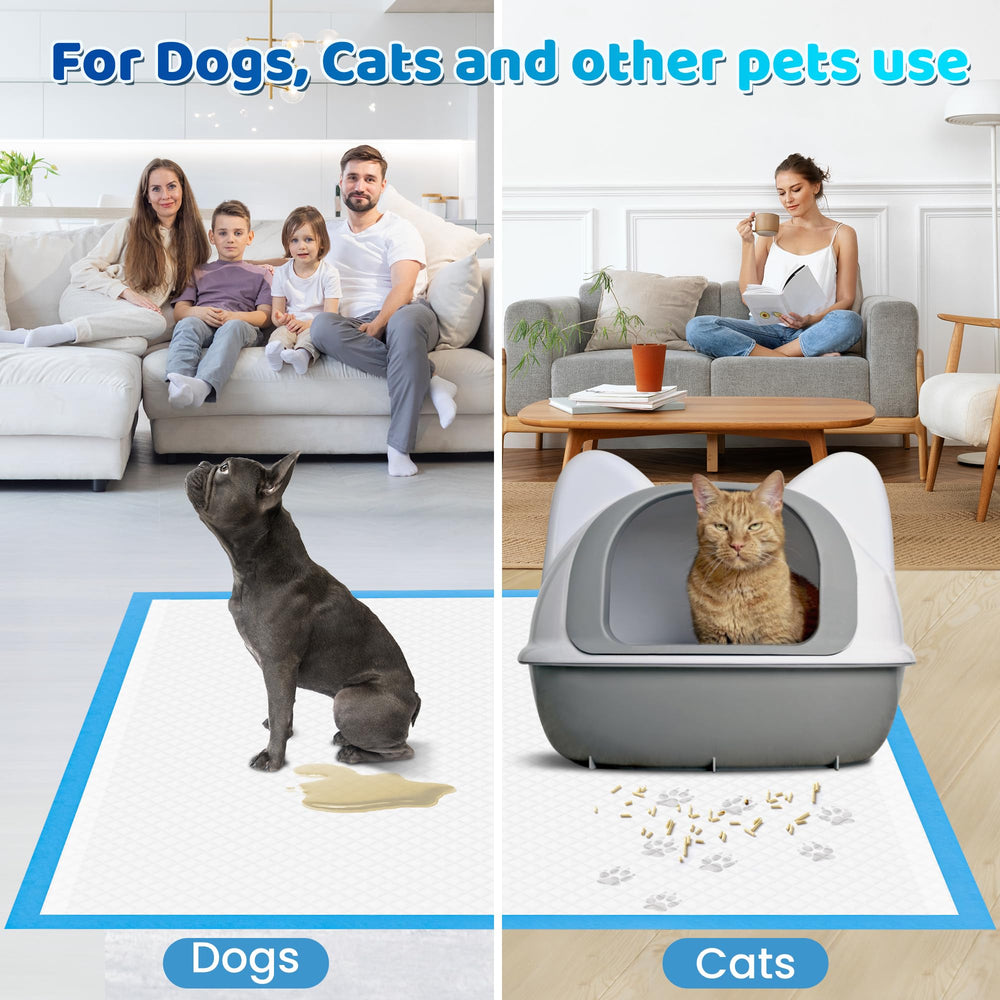 Bulubaky almohadillas de 36x36 pulgadas para perros y cachorros.