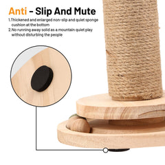 BUMUBI bola colgante con pluma, añade juego vertical y estímulo sensorial.
