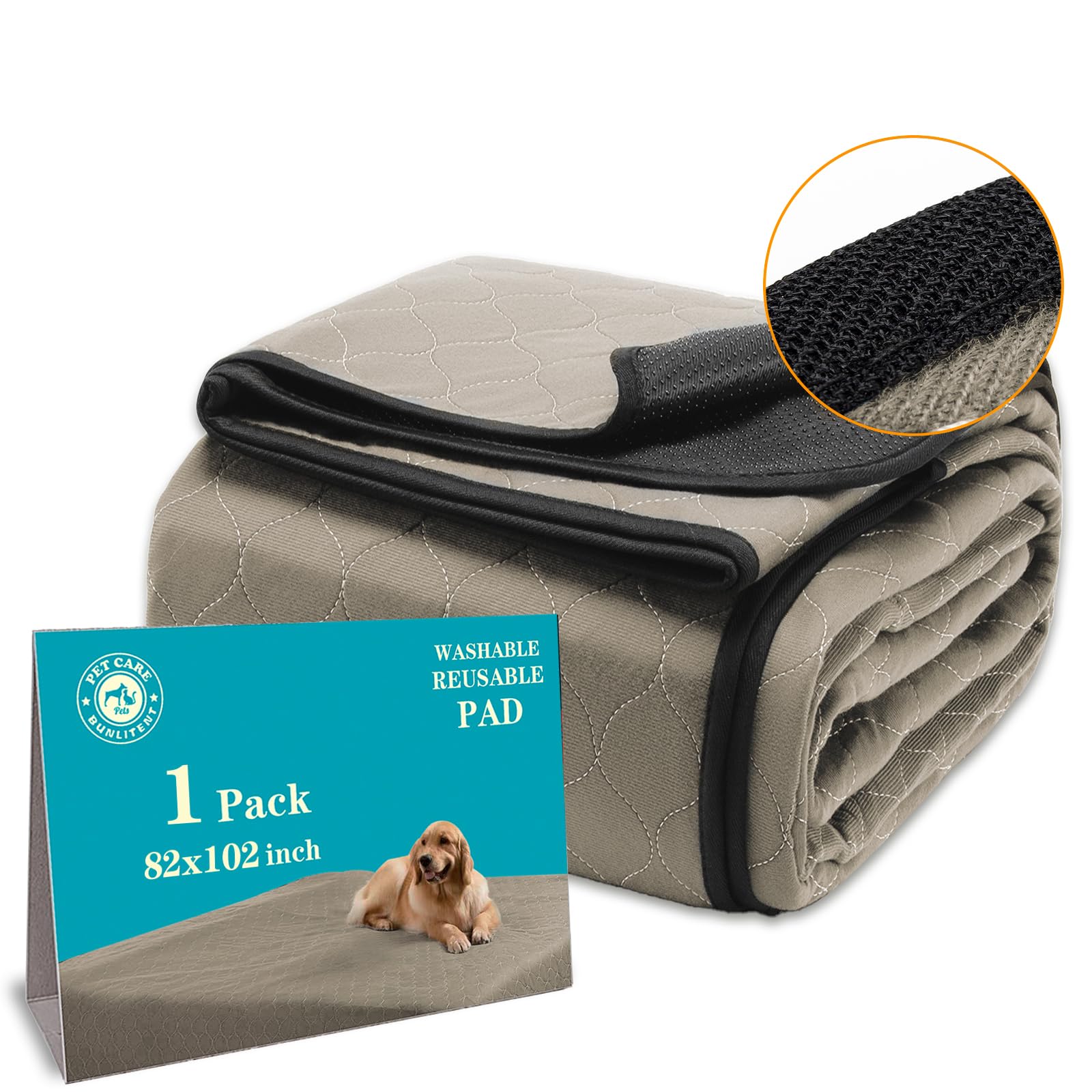 Bunlitent almohadilla de entrenamiento para perros extra grande, ideal para entrenamiento y descanso.