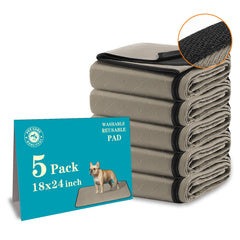 Bunlitent almohadilla lavable para perros, vista frontal, absorbe rápido para entrenamiento diario.