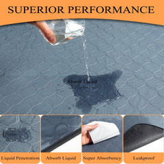 Bunlitent Pee Pad lavable y duradero para uso repetido y limpio.
