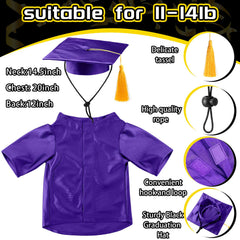 Conjunto de graduación para mascotas Bunnycool 2026
