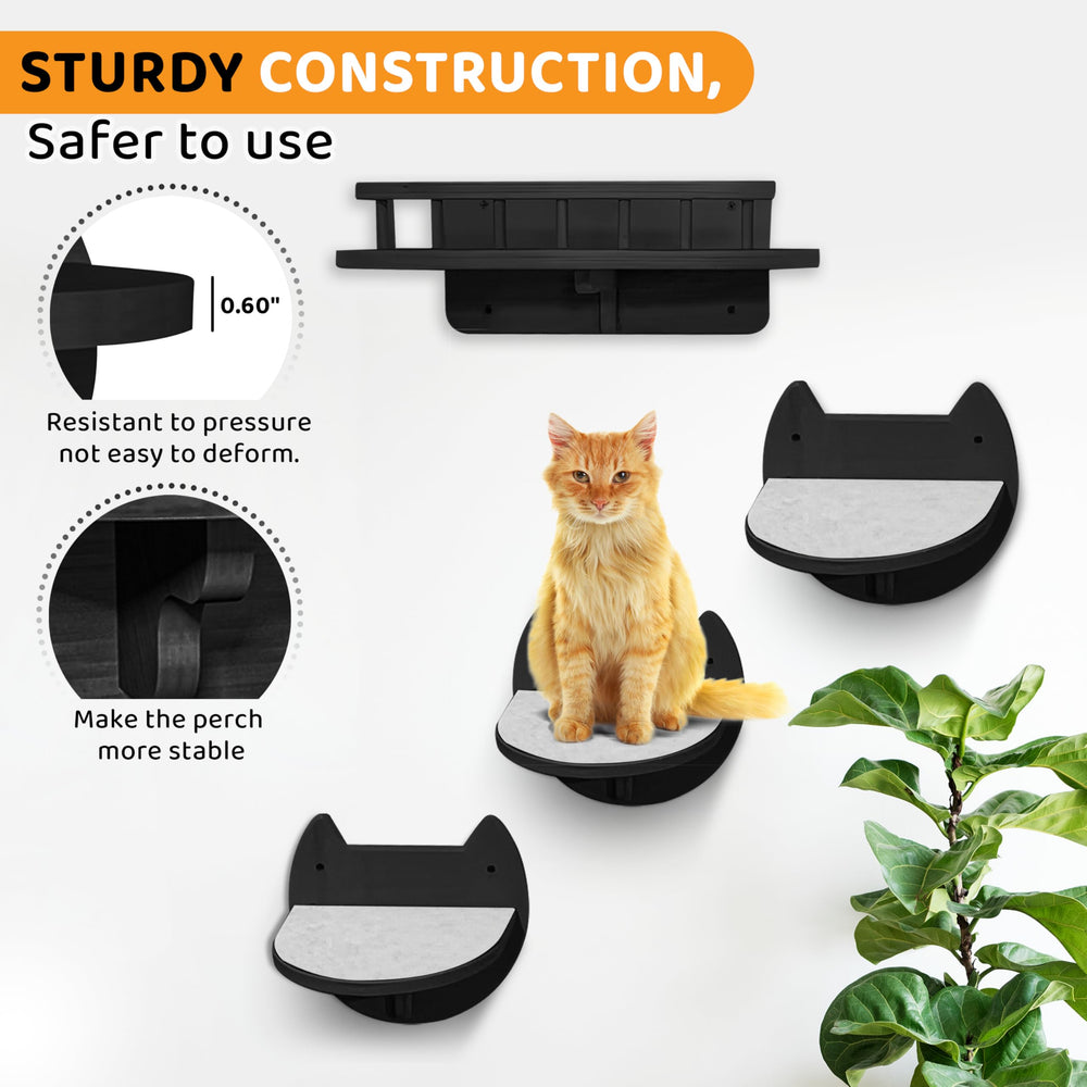 BUOGA ahorro-espacio-actividad-gatos, solución compacta para casa.