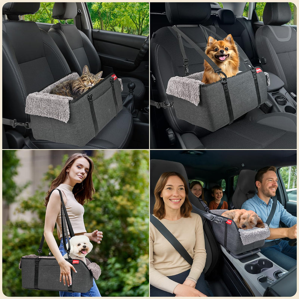 BurgeonNest uso portable: transporte en coche y cama versátil.