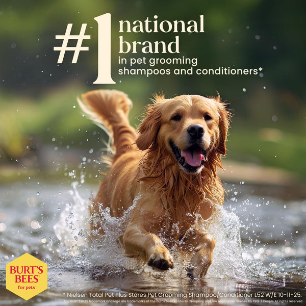BURT'S BEES FOR PETS hecho en EE.UU., calidad y seguridad.