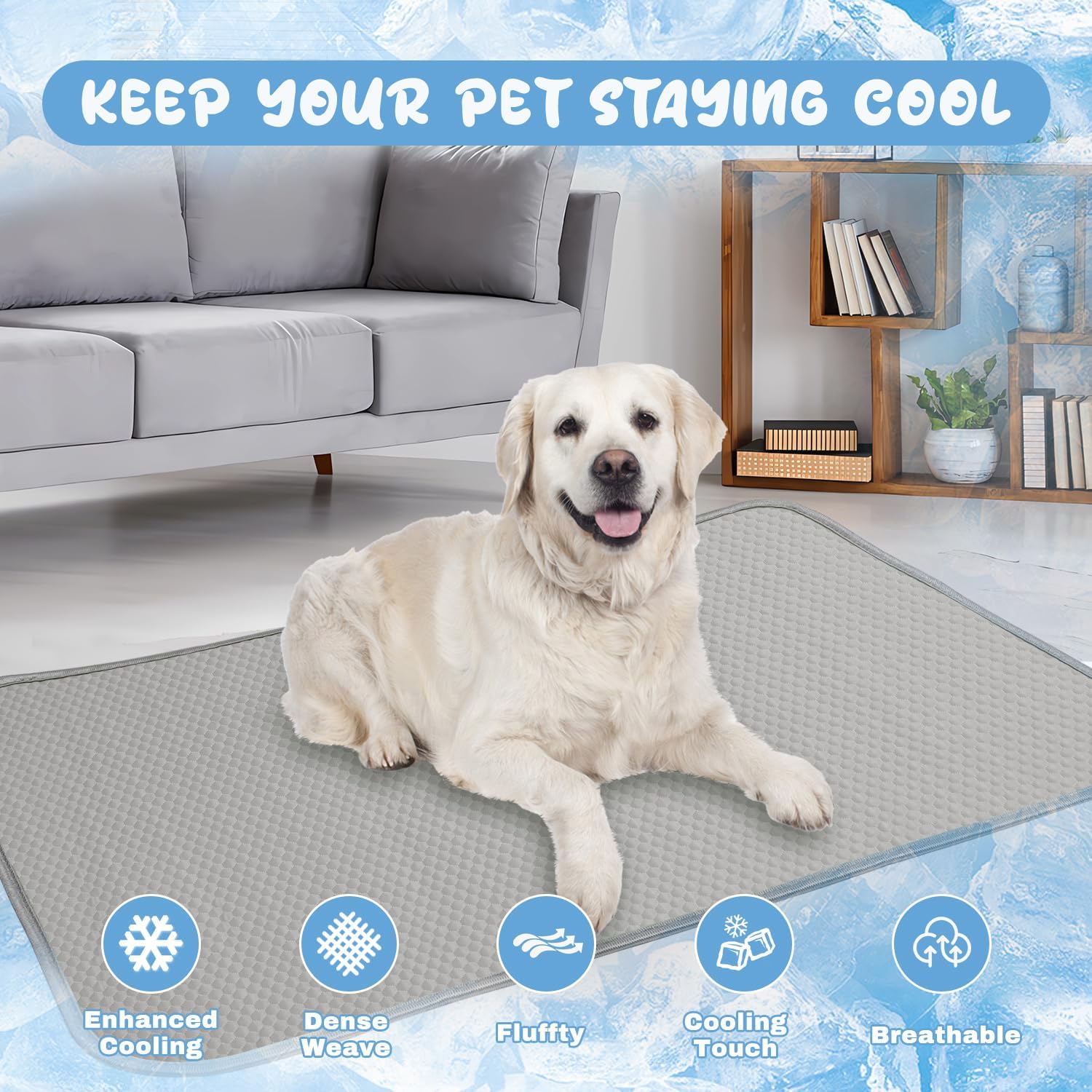 Buvlnee cama lavable para mascotas, ideal para uso diario en casa