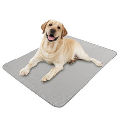 Buvlnee mat enfriante para perros, superficie de seda que mantiene fresca