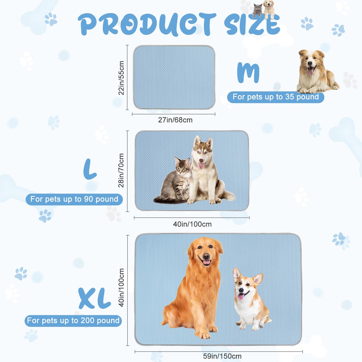 Buvlnee regalo ideal para el verano, mantiene a tu mascota cómoda.