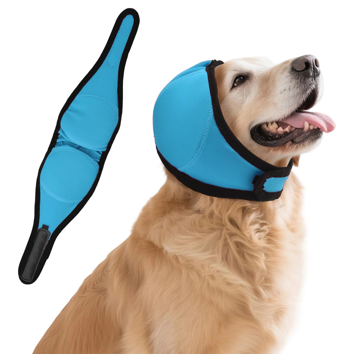 BUWZUJR protectores de orejas para perros reducen el ruido para paseos tranquilos