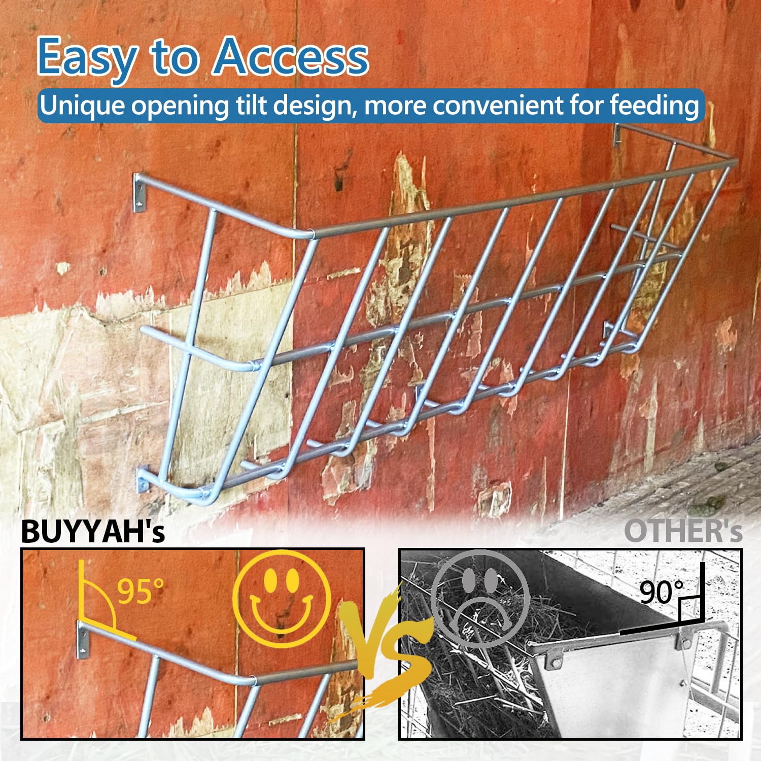 BUYYAH acceso fácil al alimento para una ingesta limpia.