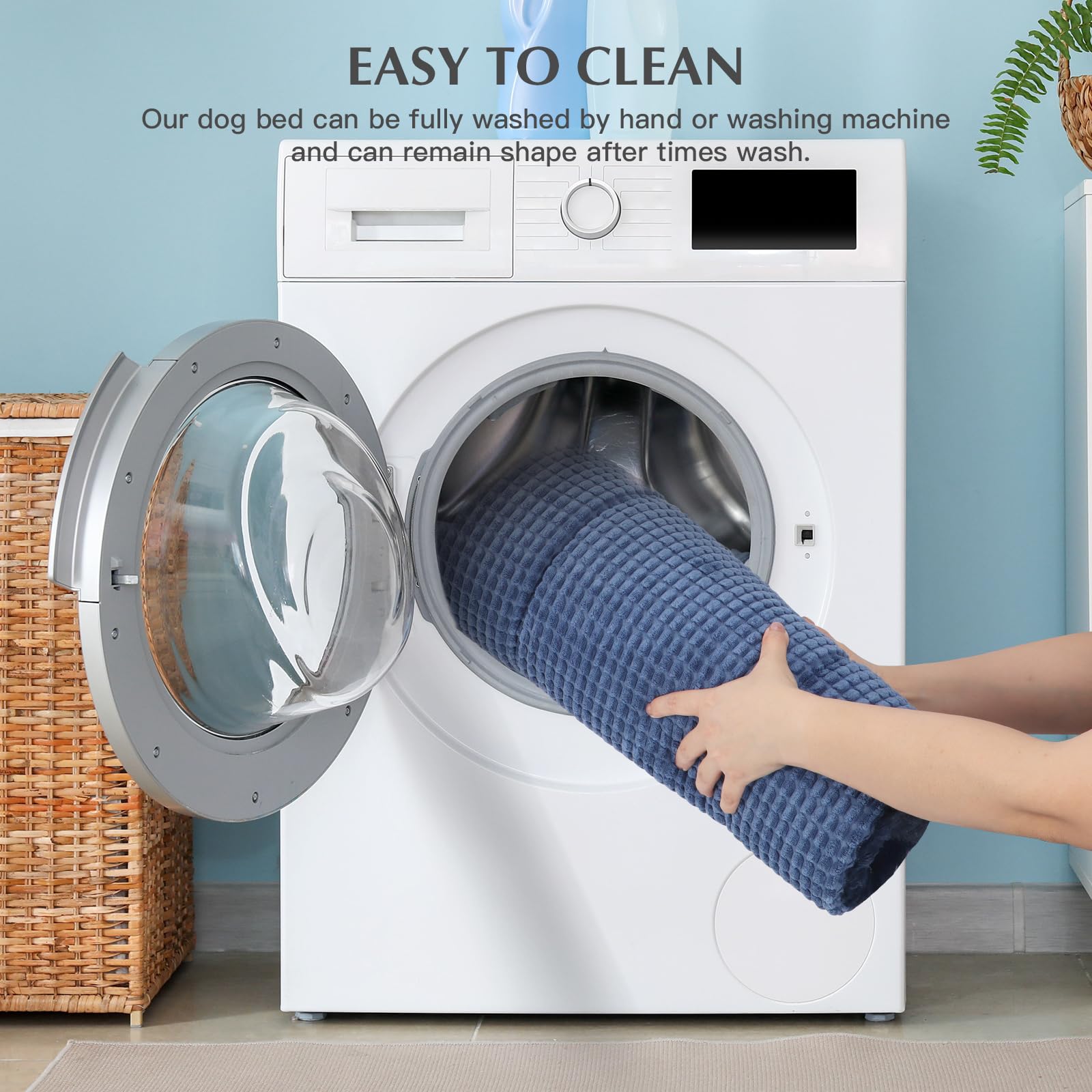 BVAGSS cama para mascotas de uso múltiple para jaula, coche y hogar.