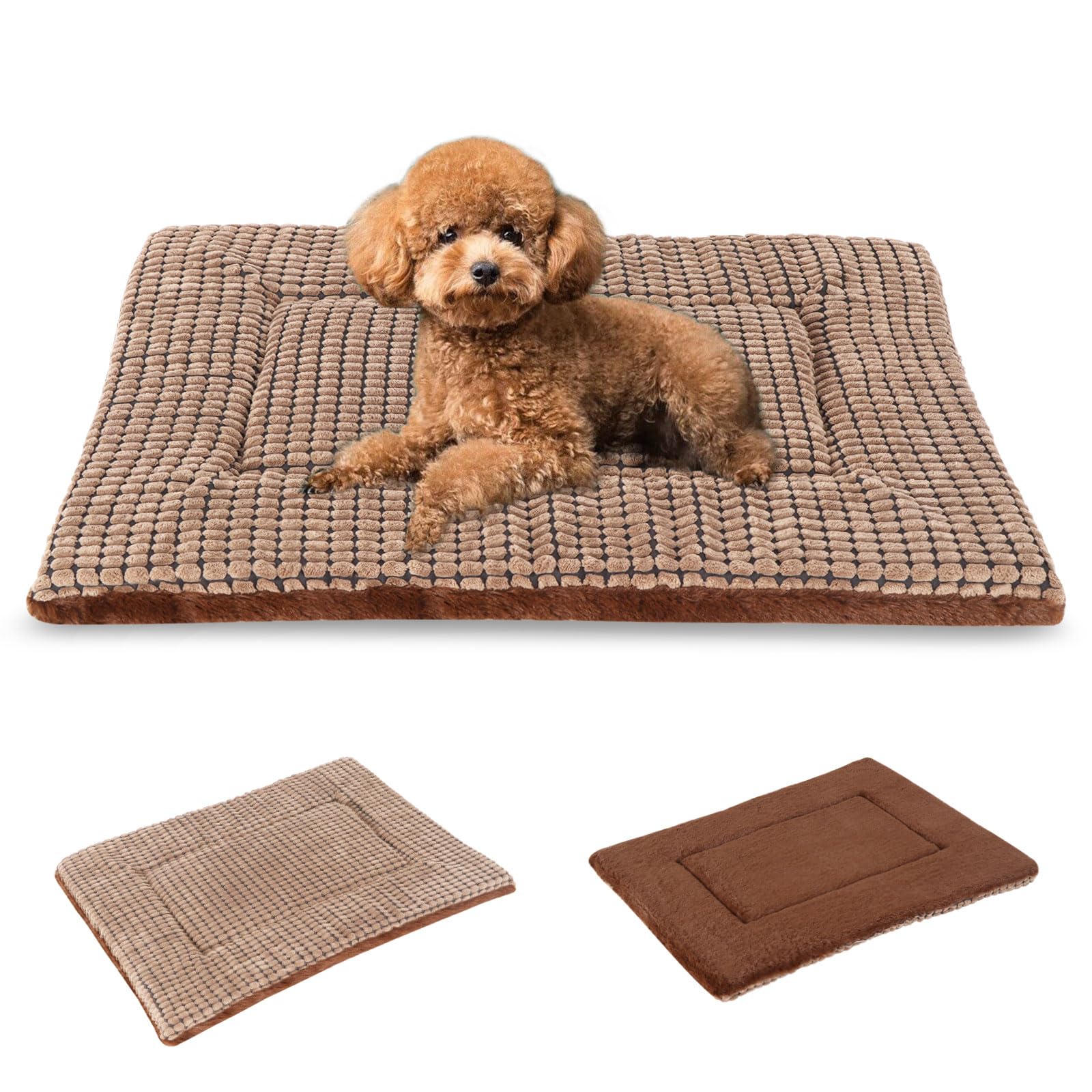 BVAGSS cama para perro con diseño reversible y superficie suave.