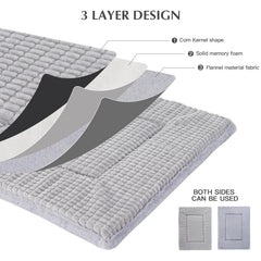 BVAGSS cama para perros mat espuma de memoria ayuda descanso