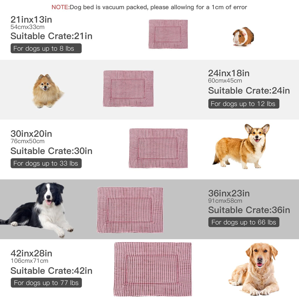 Cama BVAGSS tamaño medio 36x23 pulgadas para perros pequeños y medianos.