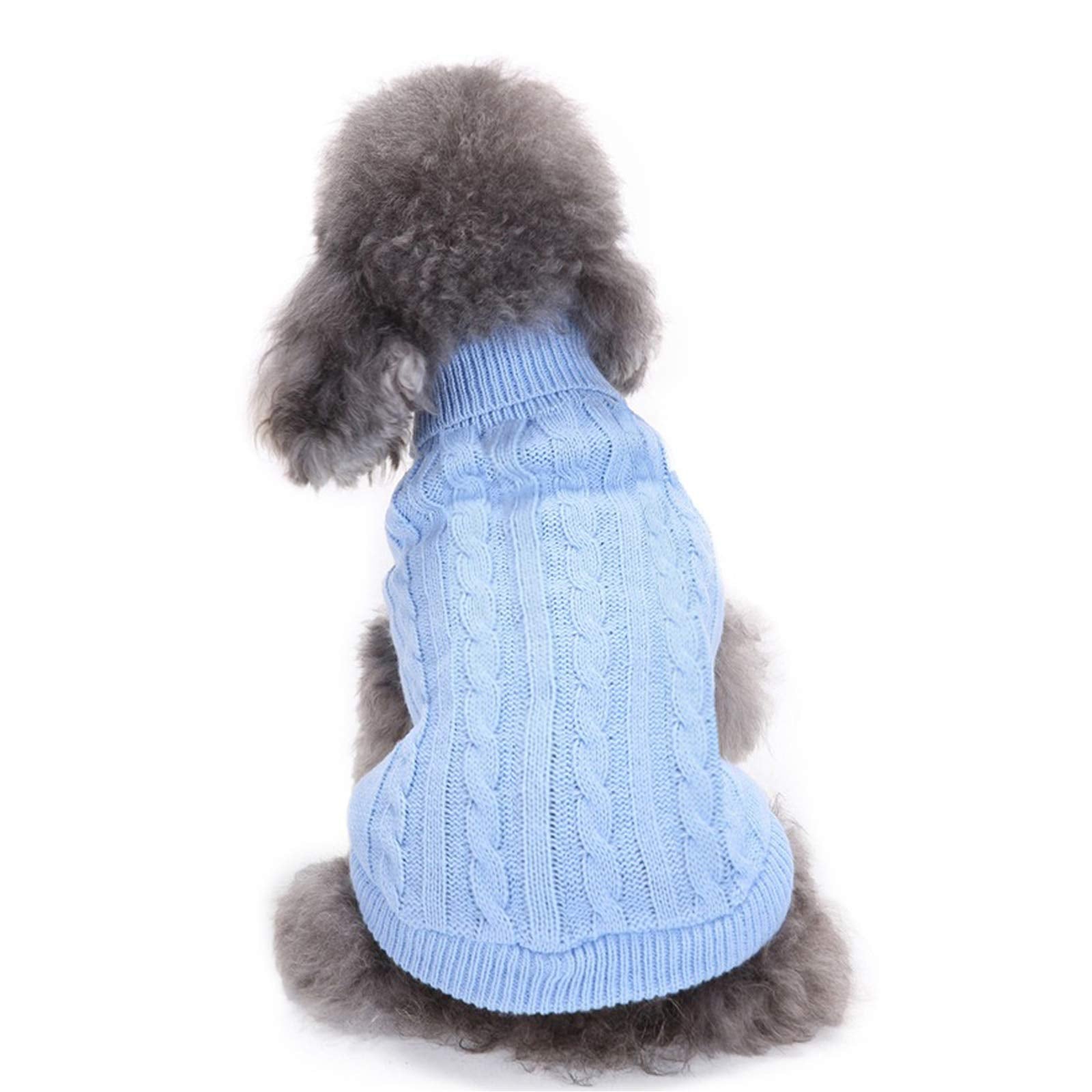 Bwealthest suéter para perro, frente cálido para paseos invernales.