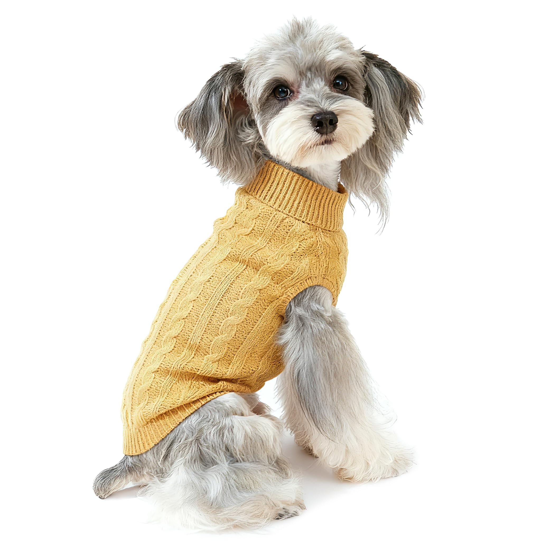 Bwealthest suéter para perro con cobertura de abdomen para mayor calor.
