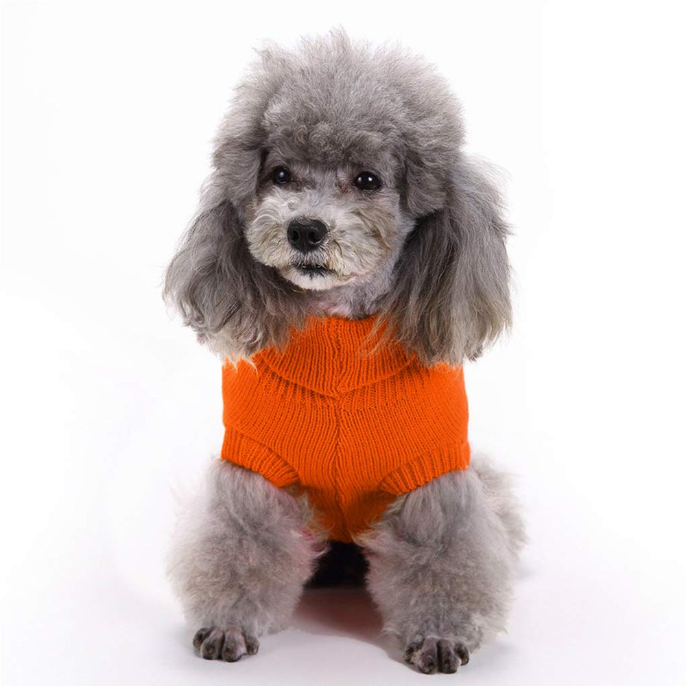 Bwealthest suéter para perro diseño clásico, fácil de poner