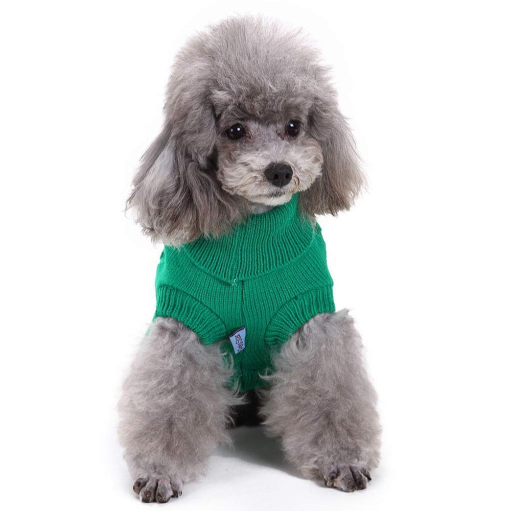 Bwealthest suéter para perro, diseño pullover facilita ponérselo en segundos.