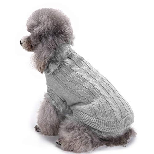 Bwealthest suéter en gris con tejido elástico para ajuste cómodo.