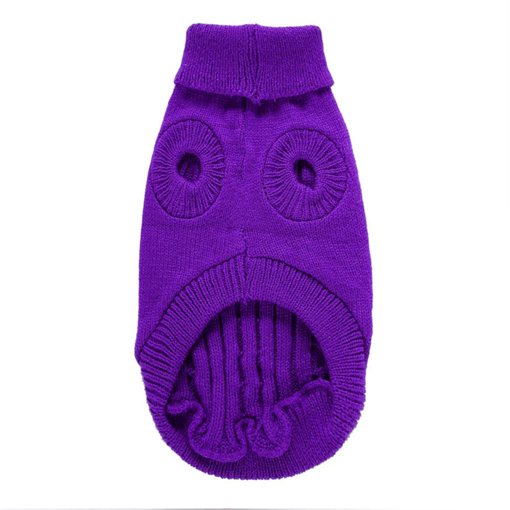 Bwealthest suéter morado lavable a máquina para practicidad diaria