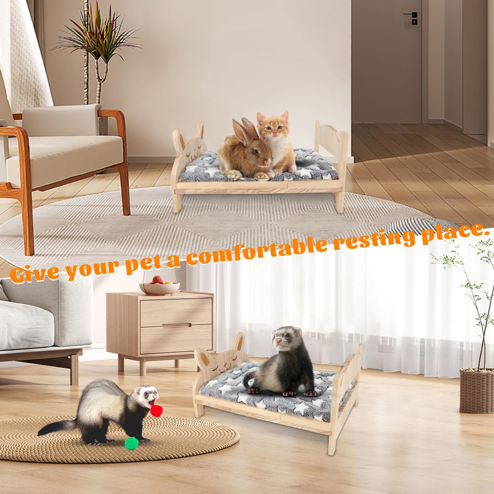 BWOGUE cama conejo uso interior o exterior seguro