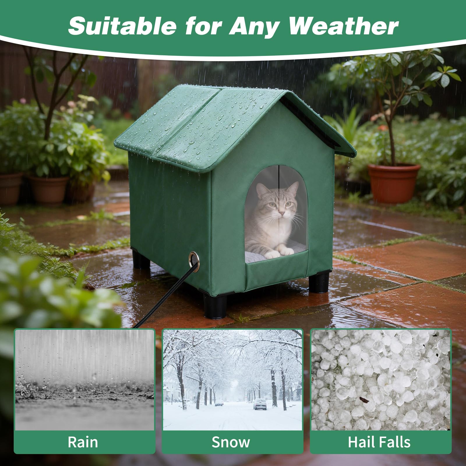 BWOGUE casa-gato-puerta-curtains-removibles: cortinas para controlar viento y clima.