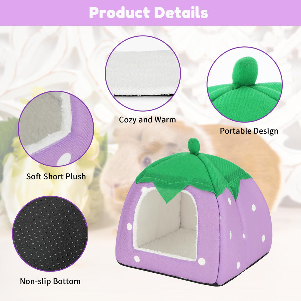 BWOGUE cueva para hamster, espacio seguro para esconderse.