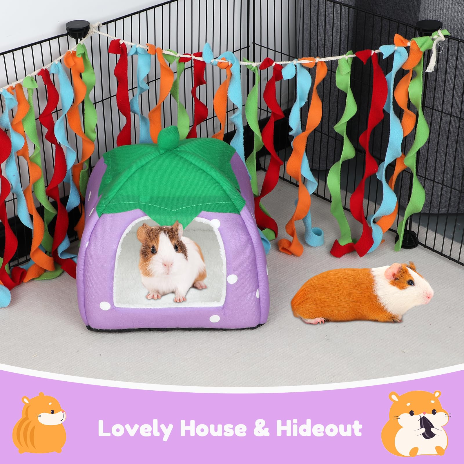 BWOGUE hogar para mascotas pequeñas, ideal para juego y descanso.