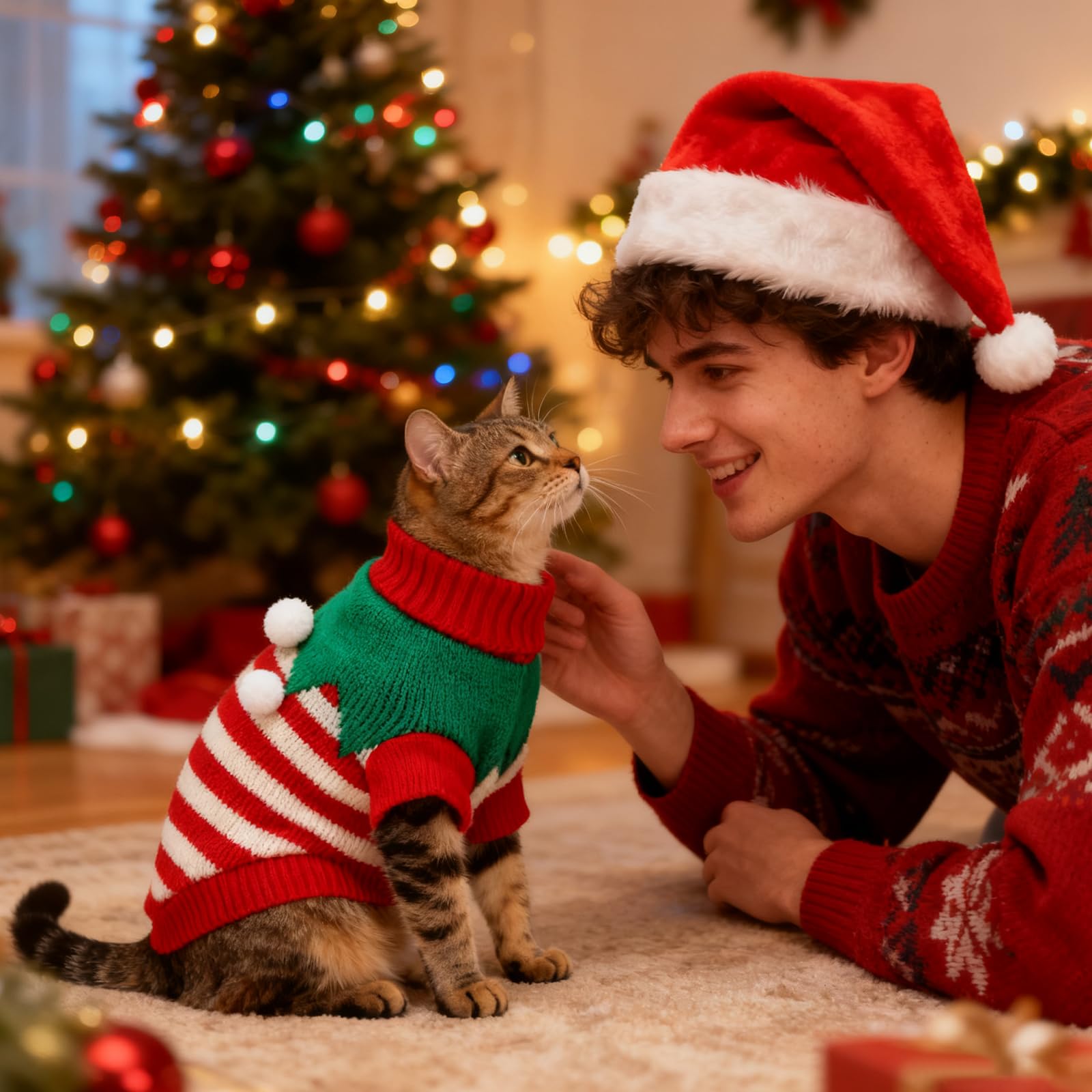 BWOGUE pack colores Navidad, cuatro opciones de colores para combinar con su estilo.