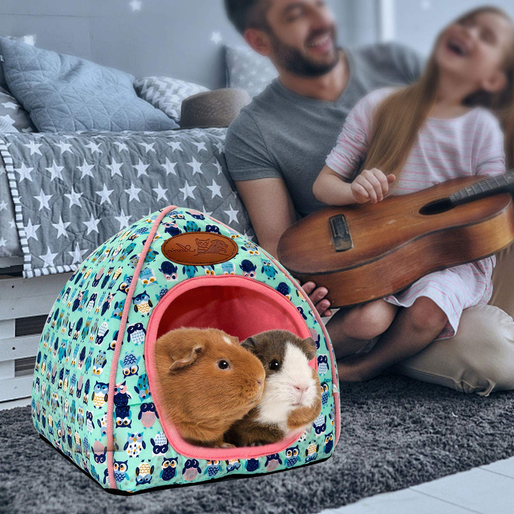 BWOGUE refugio-casa-hamster-pequeno: espacio privado para jugar y dormir