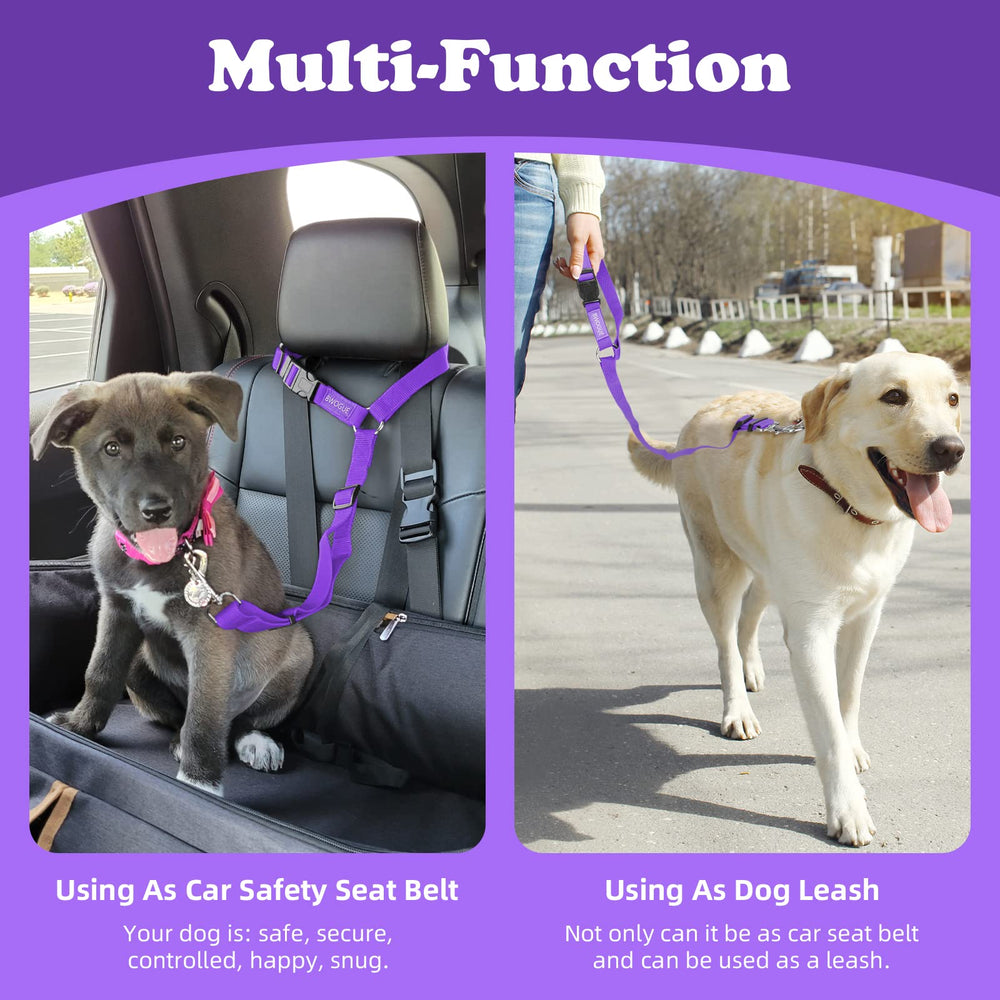BWOGUE sujeción de reposacabezas para automóvil, seguridad para perros y gatos.