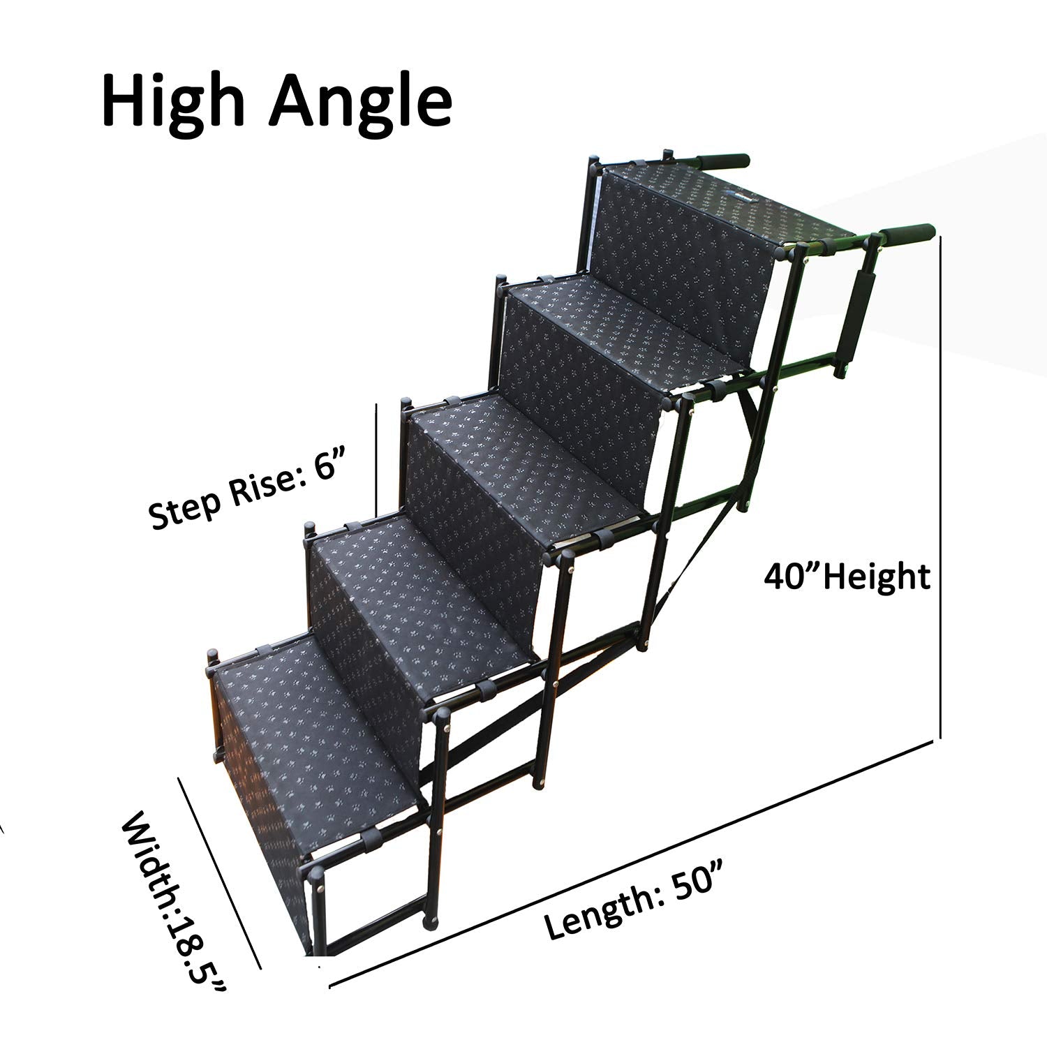 Escalera Unbranded plegable y portátil, ideal para transporte diario