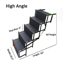 Escalera Unbranded plegable y portátil, ideal para transporte diario