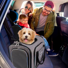 Bytaoqipet funda-peluche-removible: confort suave para sesiones de viaje.