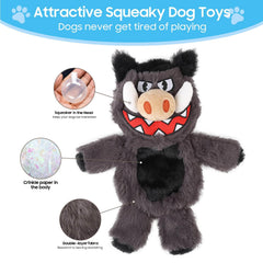 Juguete peluche duradero de Bzonsmart, suave y seguro para juegos largos