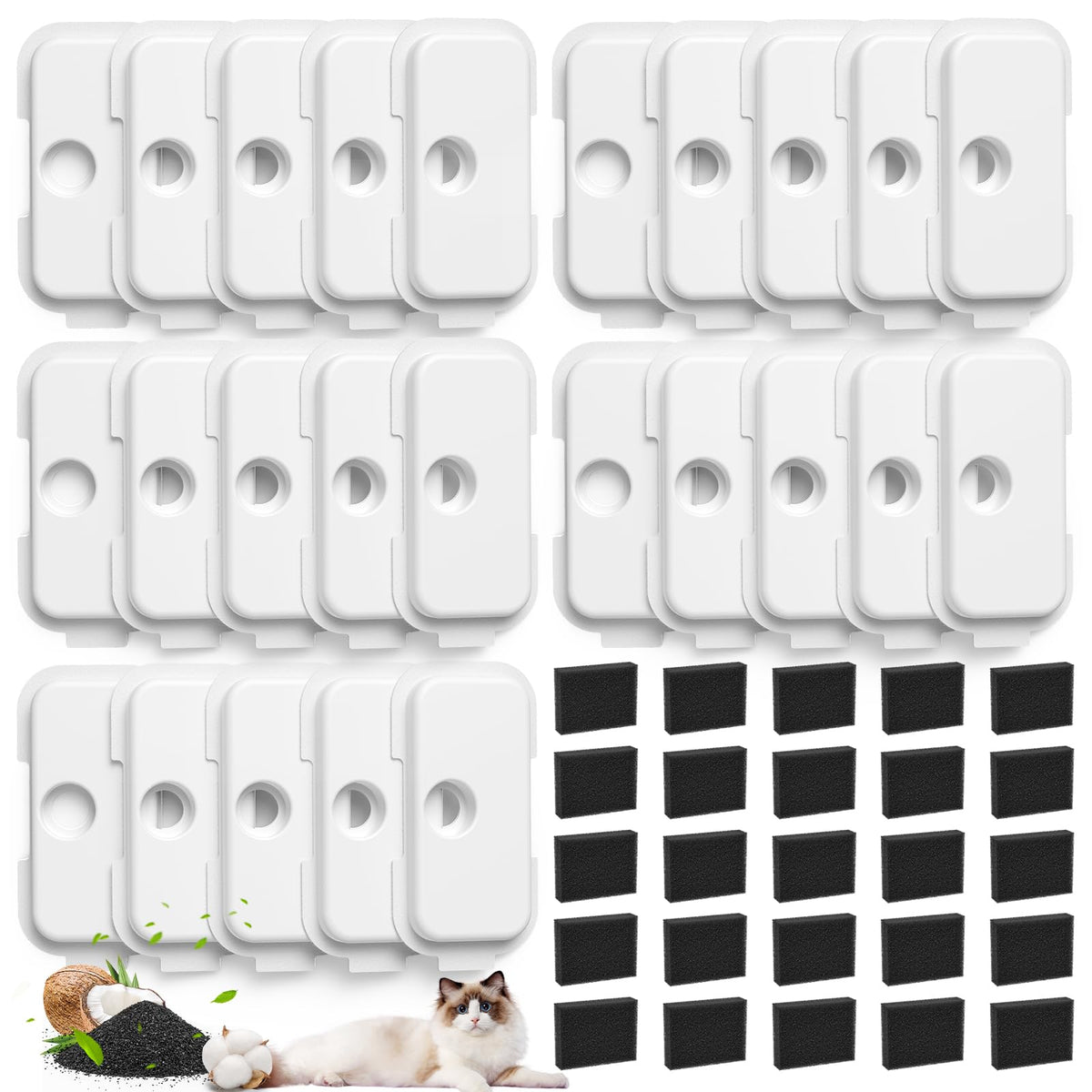 Cabiclean filtro PETLIBRO PLWF005/PLWF115/PLWF105: filtración vertical para agua más limpia