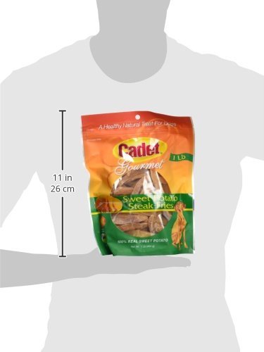 Cadet snack de batata dulce, uso para entrenamiento, recompensa rápida y sabrosa.