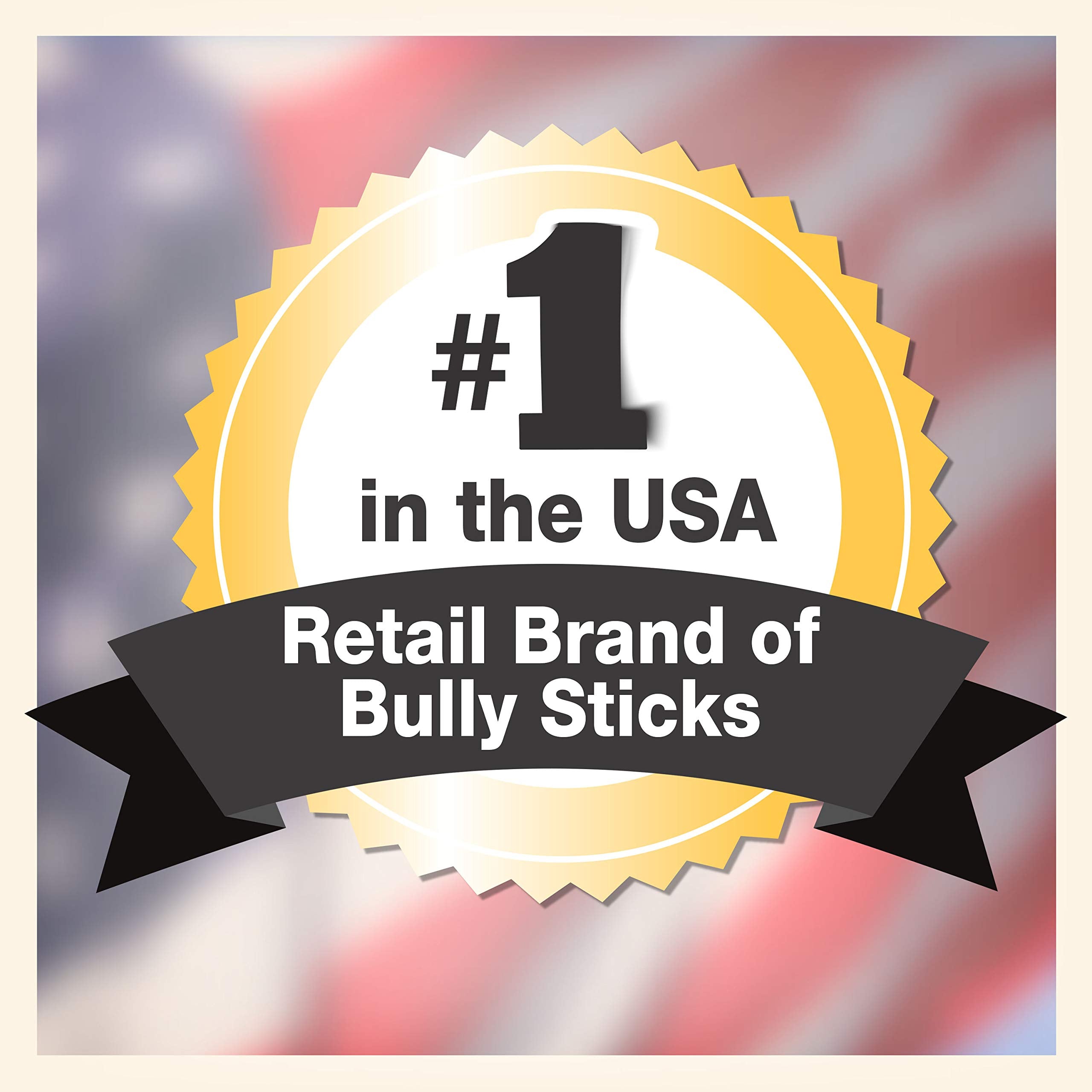 Cadet Bully Sticks, tamaño de paquete ideal para perros grandes.