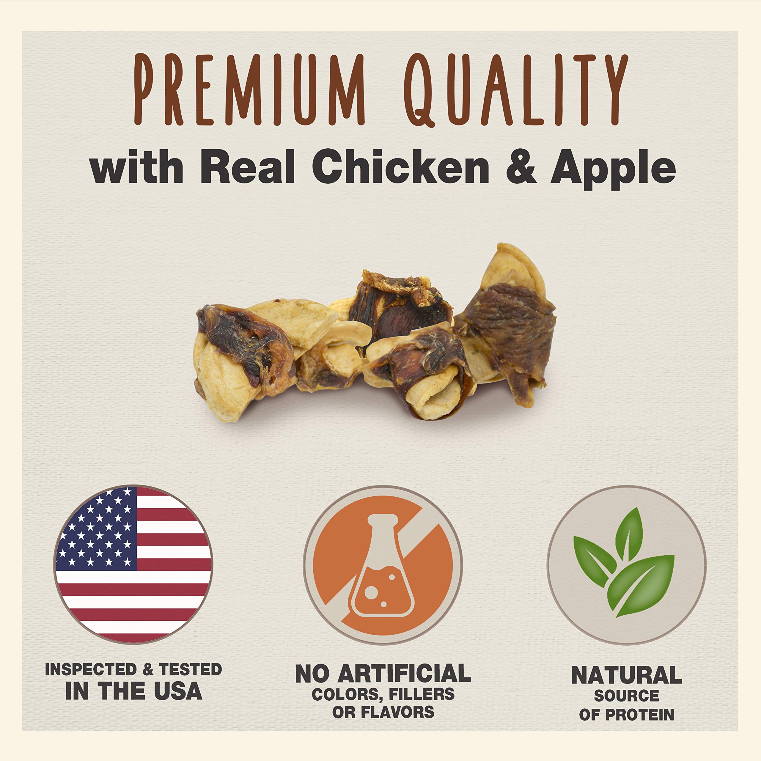Cadet Gourmet Pollo y Manzana: premio bajo en grasa para perros activos