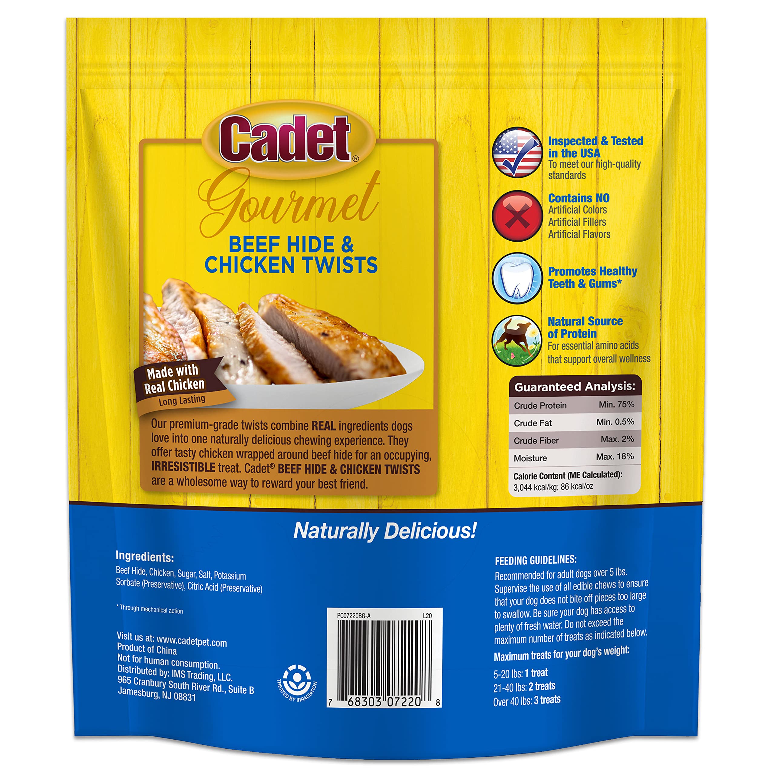 Cadet Gourmet sin conservantes artificiales, opción de snack consciente