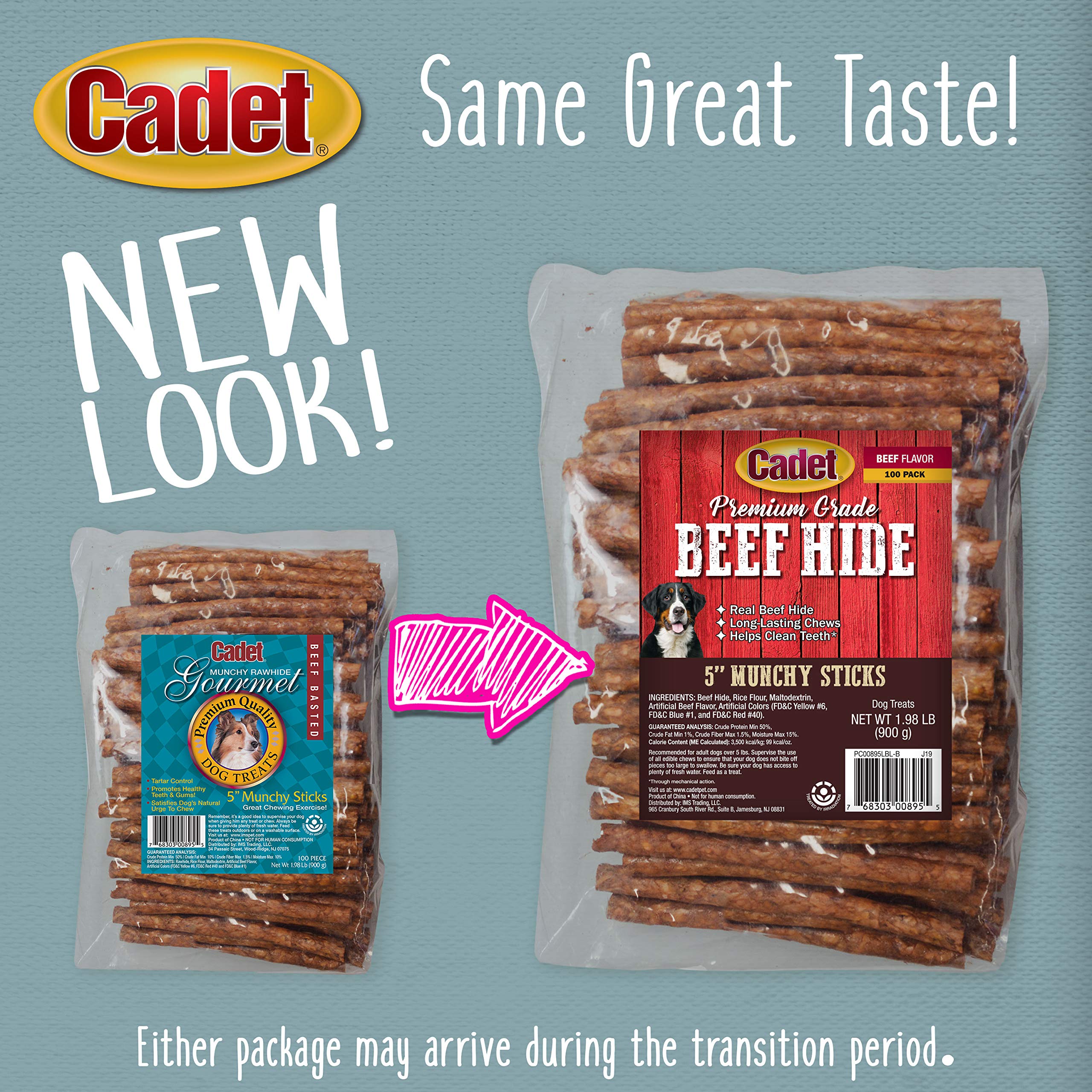Cadet sabor carne delicioso: sabor irresistible durante el masticado.