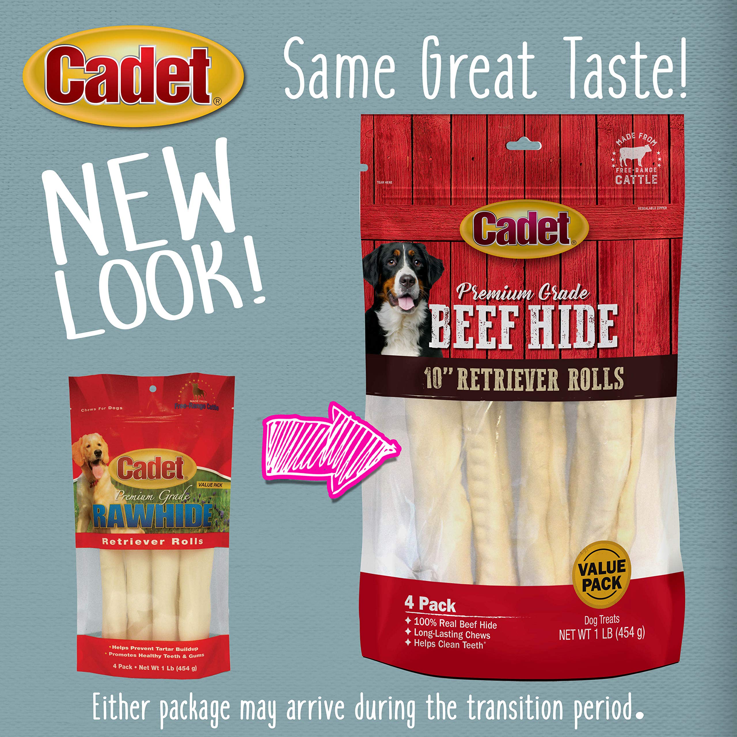 Cadet sabor sabroso para perros, incentivar la masticación saludable.