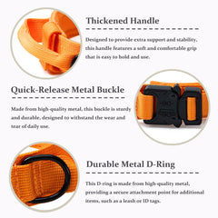 CADONO control-mano: asa para guiar durante entrenamiento y paseos con precisión.