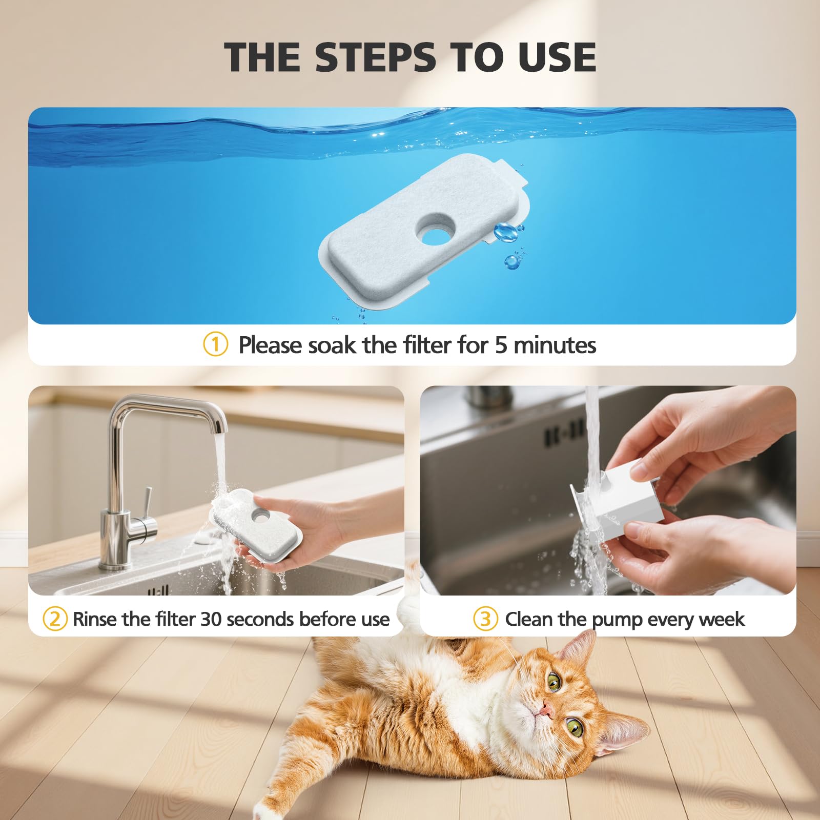 Caehomly envases individuales de filtros para higiene y conveniencia.