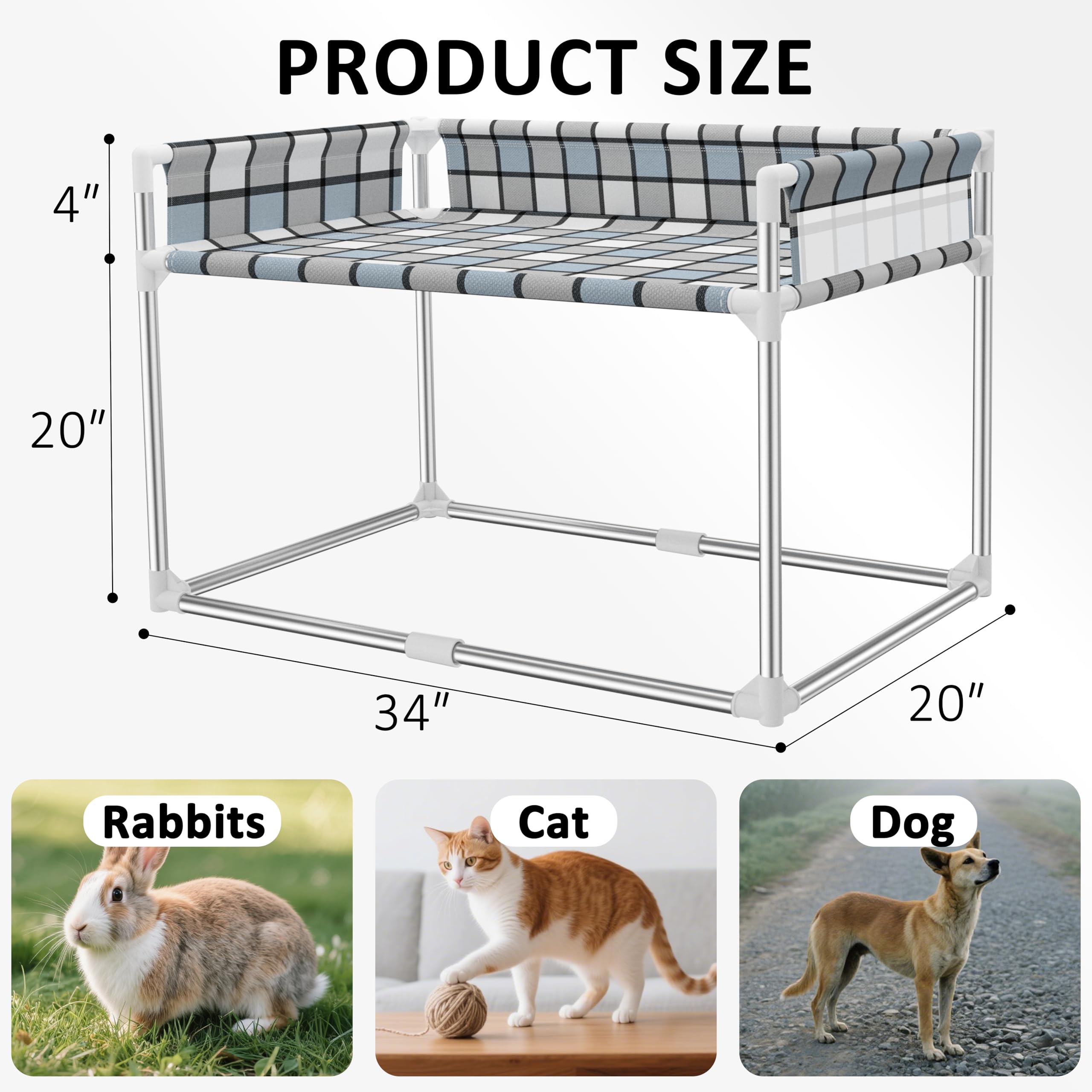 Caghash dormitorio-mascota-mirando-exterior: espacio versátil para estar cerca.