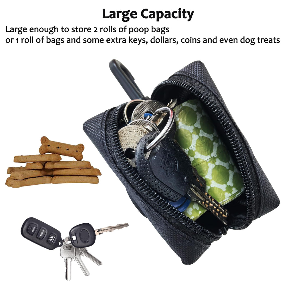 CAKOVANO dispensador bolsas perro amplio espacio dos-rollos y accesorios