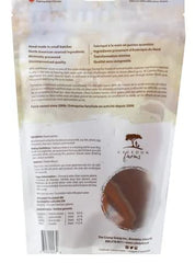 Premio para perros batata dulce en trozos, sabroso y nutritivo.